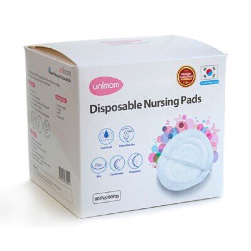 MIẾNG LÓT THẤM SỮA DÙNG 1 LẦN UNIMOM HÀN QUỐC