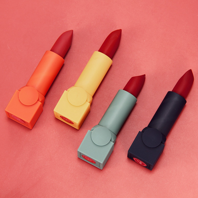 Son thỏi lì Hengfang không thấm nước nhung mịn chất lượng cao mềm môi Soft Fog Mattle Lipstick