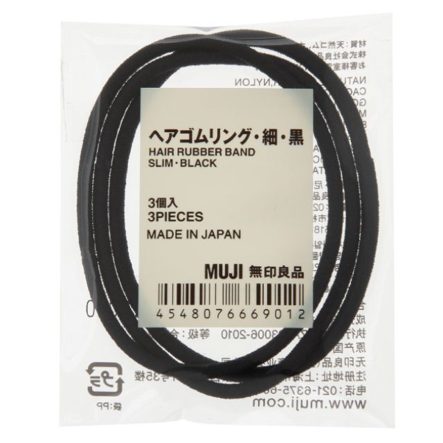 Thun cột tóc, kẹp tăm Muji các loại