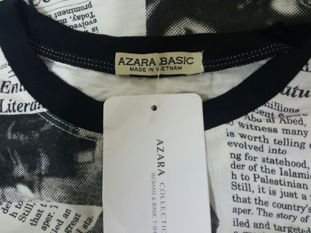 ÁO HỌA TIẾT TỜ BÁO