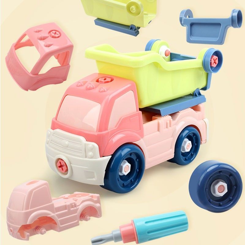 XE CÔNG TRÌNH THÁO NẮP ĐƯỢC CHO BÉ THỎA SỨC SÁNG TẠO♡♡♡