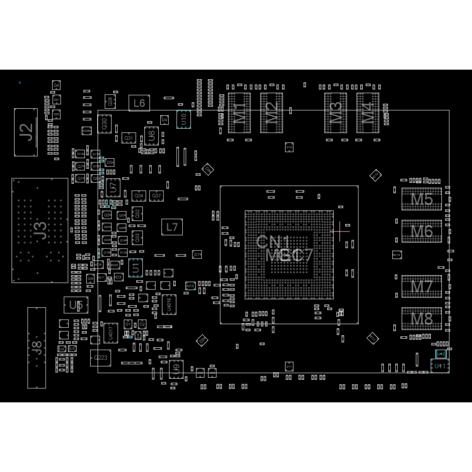 Sơ đồ mạch Boardview GV-N640OC-2GI rev 1.2 GV N640OC 2GI dùng cho thợ sửa chữa