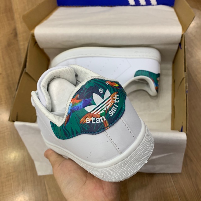 (Fullbox) Giầy stan smith lông công hàng đẹp