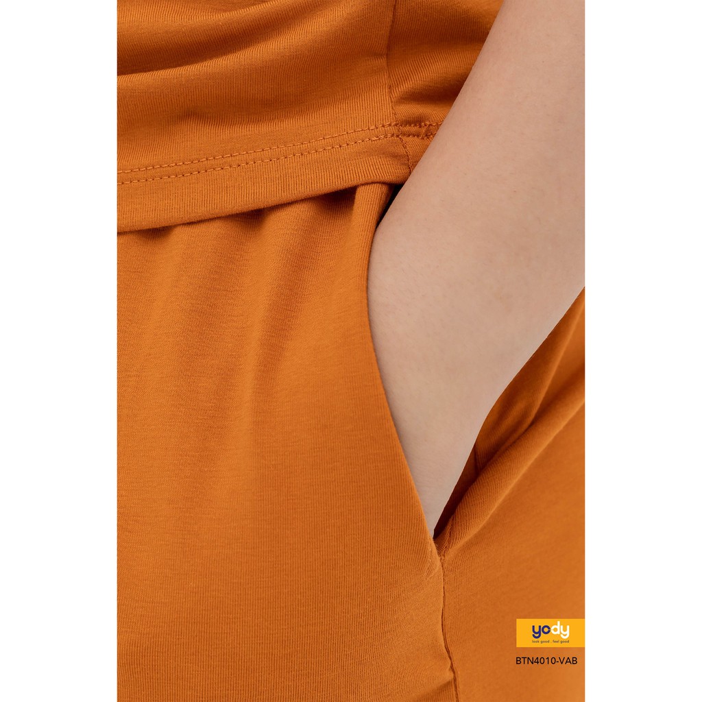 Bộ Quần Áo Cộc Nữ YODY Cotton Cao Cấp Chất Vải Cotton Thoáng Mát BTN4010