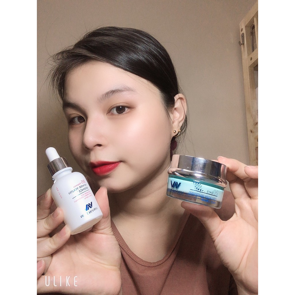 │✔️ 𝗖𝗛𝗜́𝗡𝗛 𝗛𝗔̃𝗡𝗚│Kem Face dưỡng trắng phục hồi da hư tổn VinVin Skin -Căng bóng, trắng hồng, chống lão hóa, mịn da.