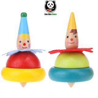 Đồ chơi gỗ Con Quay Chú Hề Đáng Yêu