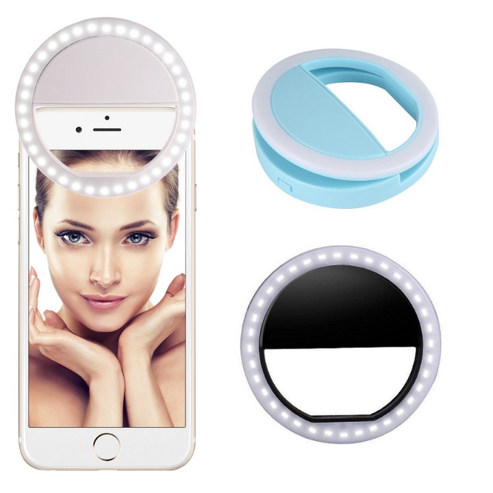 Đèn LED Chụp Ảnh Selfie Kẹp Điện Thoại Tạo Hiệu Ứng Ánh Sáng Cho Các Thánh Sống Ảo - T2k Mart | BigBuy360 - bigbuy360.vn