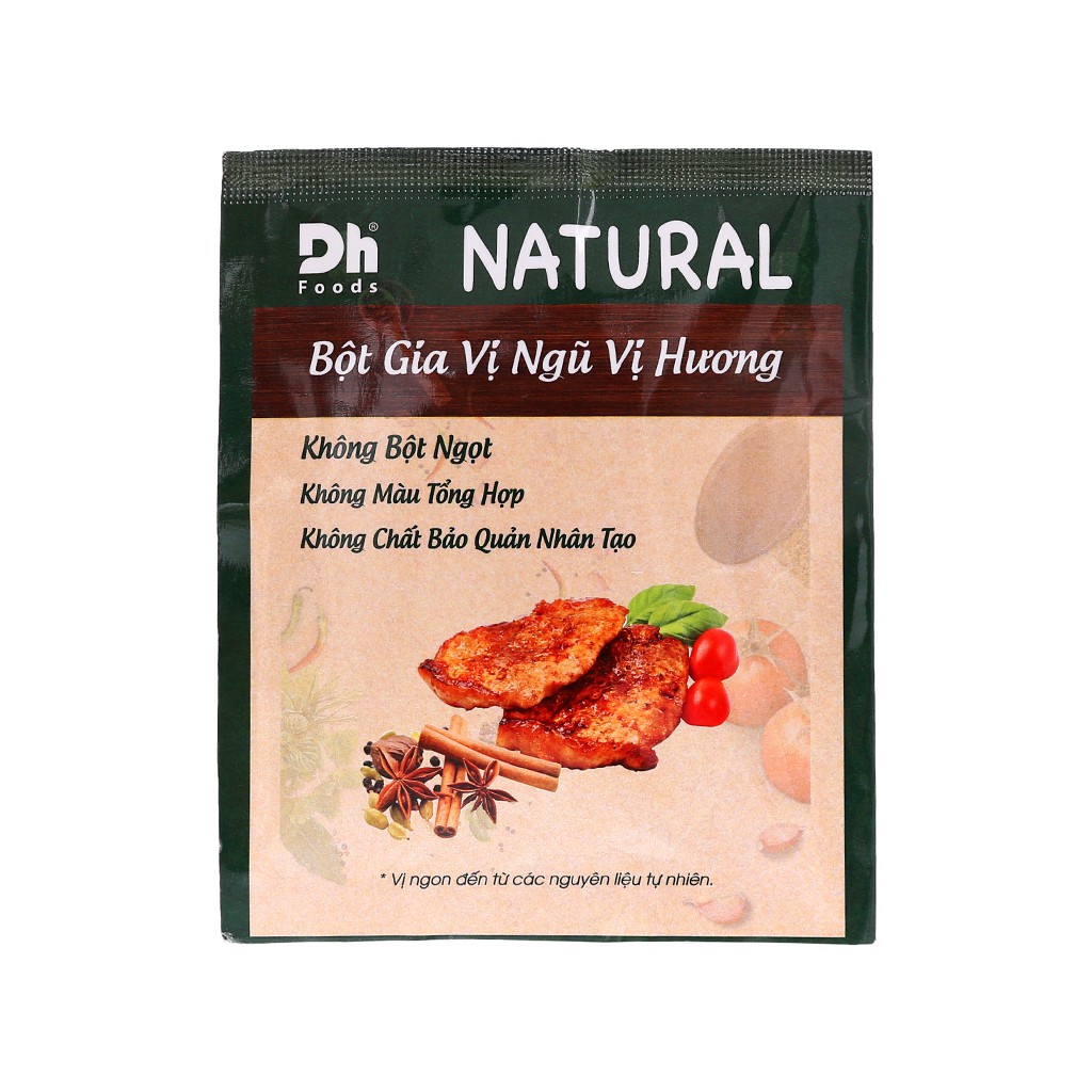 Bột gia vị ngũ vị hương Dh Food Natural gói 10g