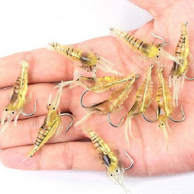 Mồi câu giả tôm