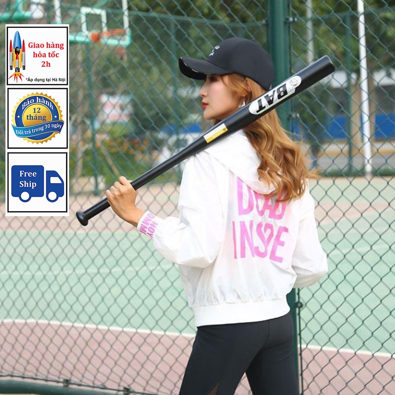 Gậy  Bóng Chày BAT 71cm Đúc Hợp Kim Cứng Cáp Chắc Chắn Đế Quấn Cao Su Chống Tuột Gậy Chơi Bóng Chày TT 9014 - TT 9026