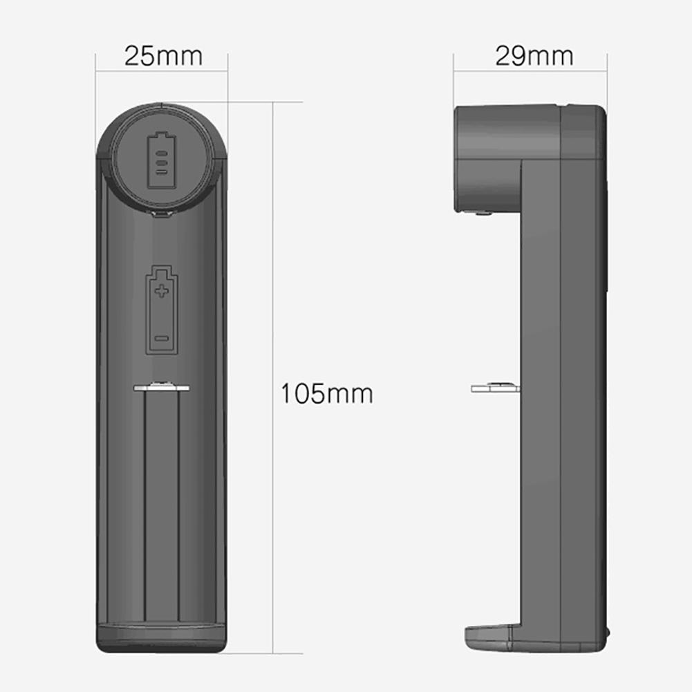 Bộ Sạc Pin Lithium 26650 21700 18340 C1 Smart Nimh
