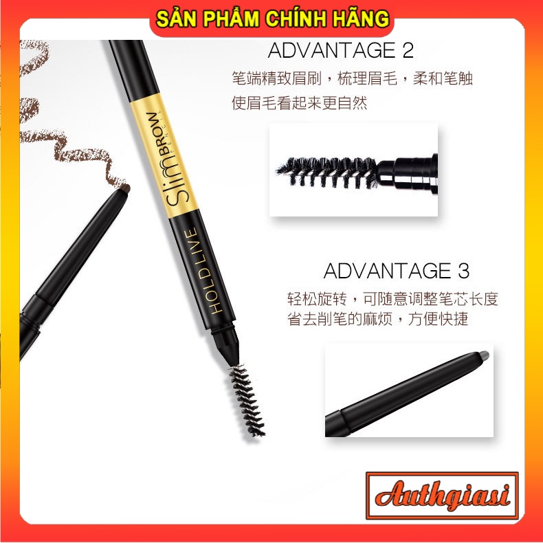 Chì kẻ mày HOLDLIVE Slim Brow hold live đẹp tự nhiên | BigBuy360 - bigbuy360.vn