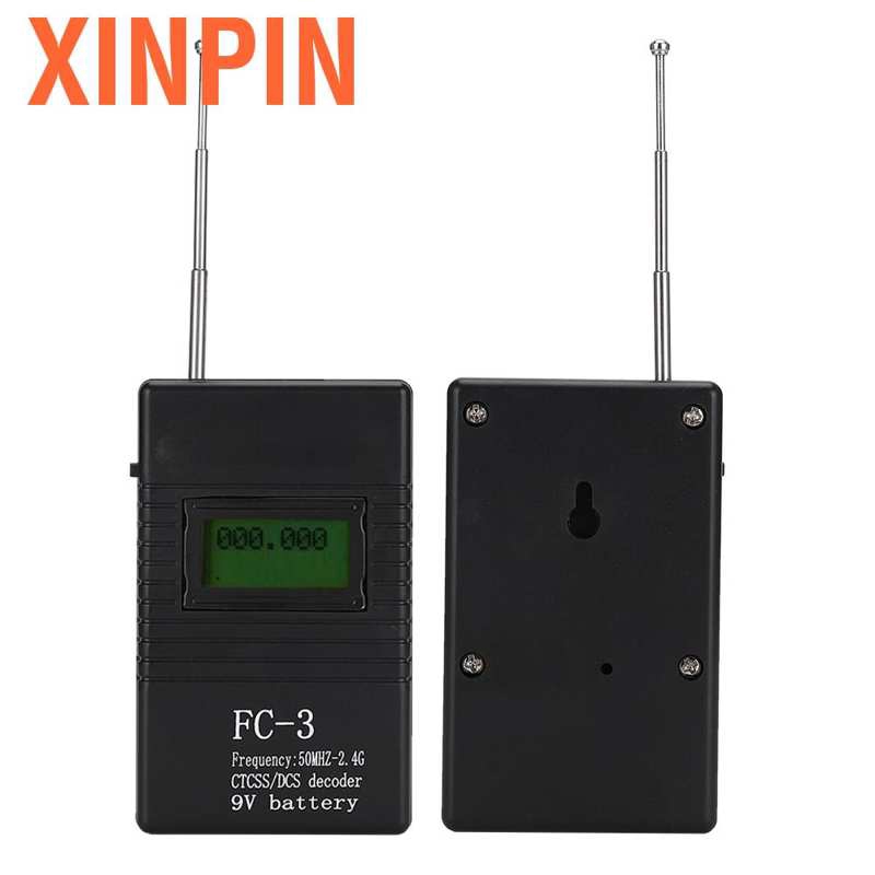 Bộ Đàm Theo Dõi Tần Số Rf 50mhz-2.4g Kèm Phụ Kiện