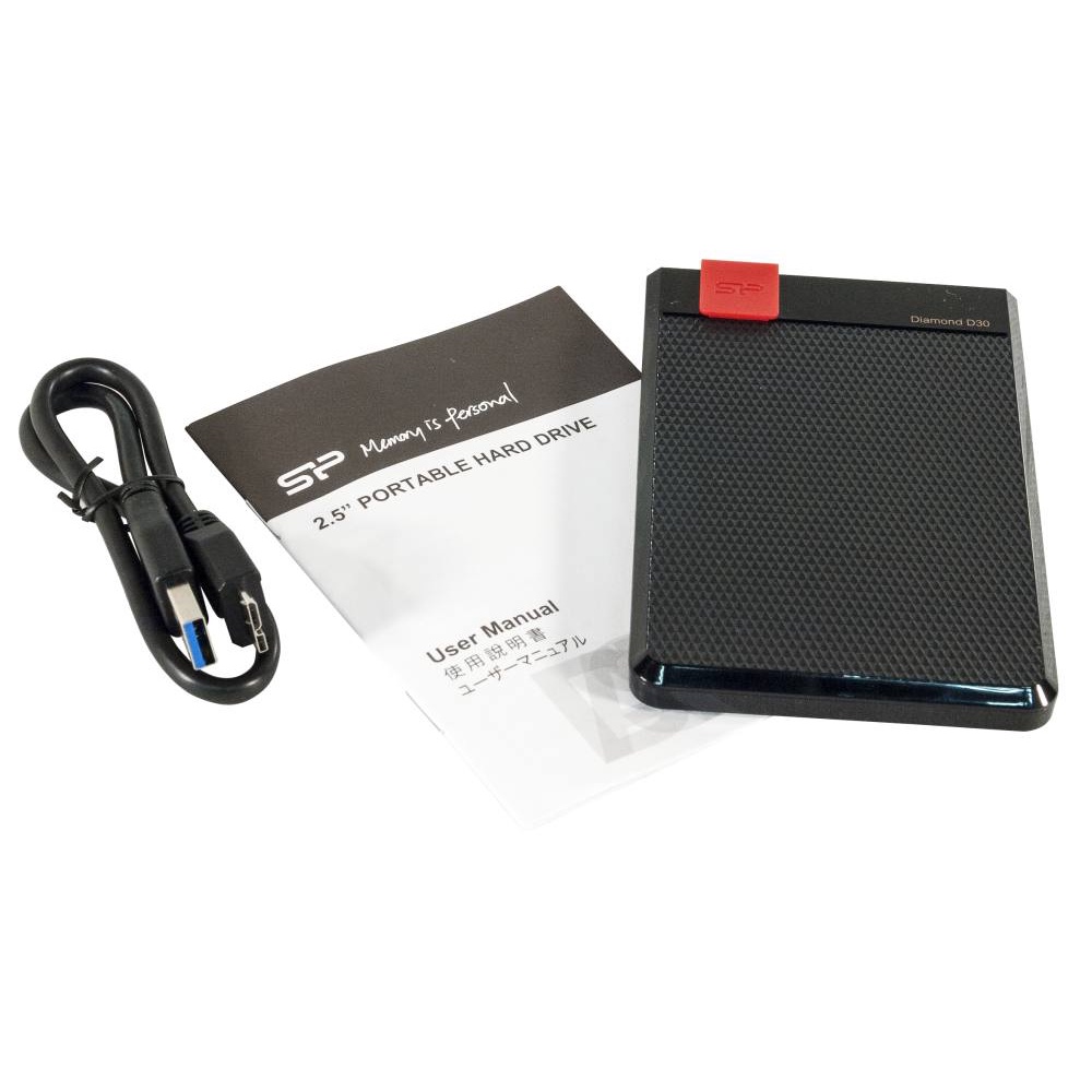 Ổ cứng di động SILICON POWER Diamond D30 4TB Black, 2.5 inch