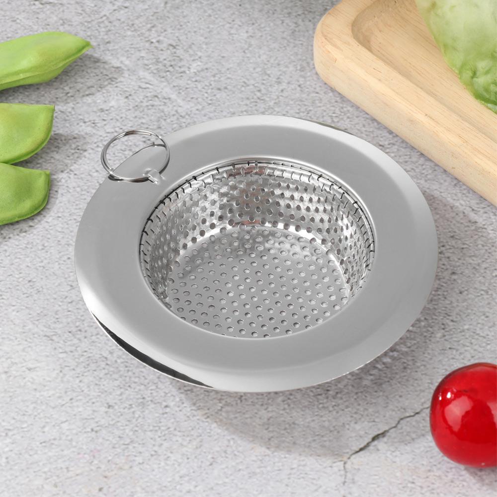 PISTA Lưới Lọc Rác Bồn Rửa Chén Chống Tắc Nghẽn Bằng Thép Không Gỉ