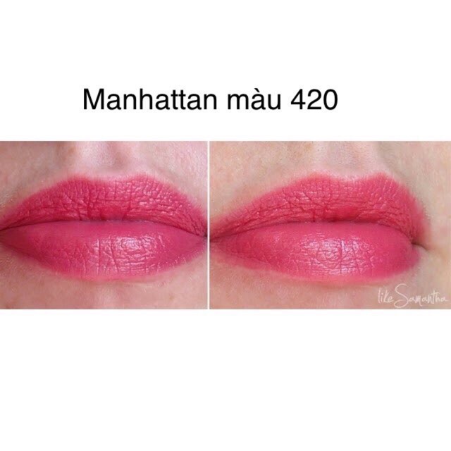 Son lỳ Manhattan 470 màu cam tươi
