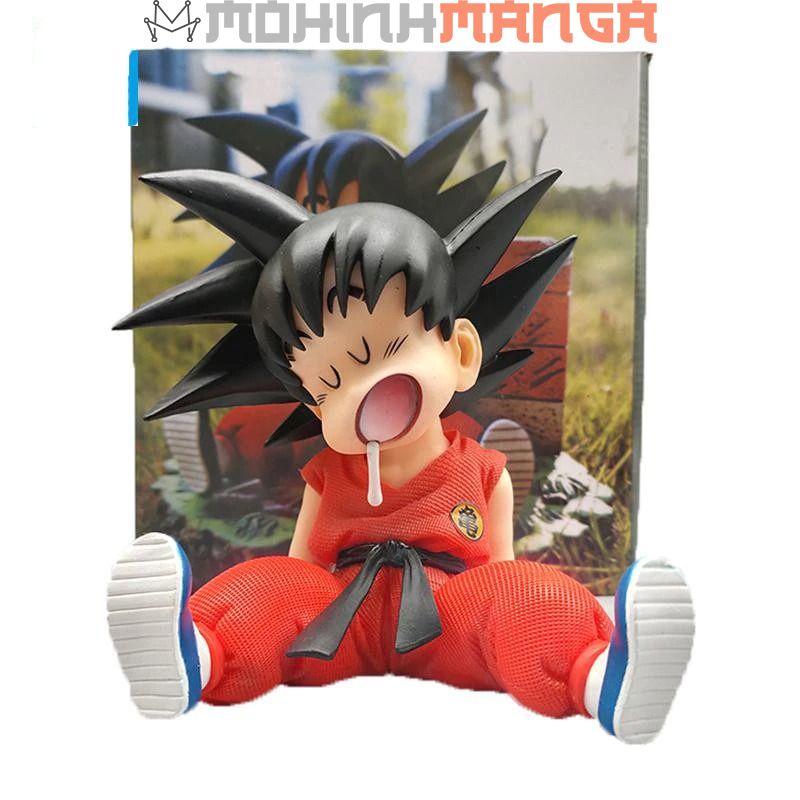 [CÓ QUÀ] Mô hình figure Son Goku đang ngủ siêu dễ thương Dragon Ball Bảy viên ngọc rồng Vegeta Broly Bulma Gohan Trunk