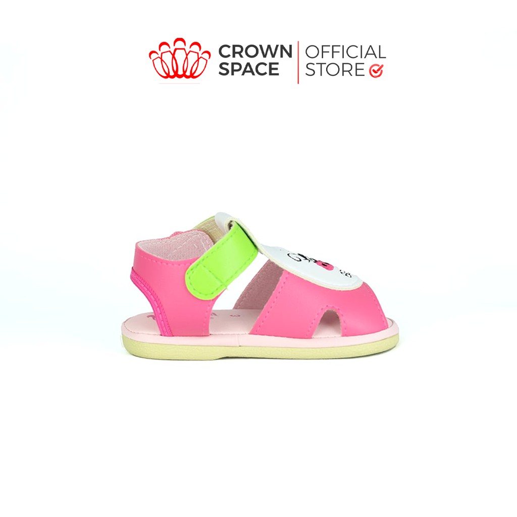 Xăng Đan Tập Đi Bé Trai Bé Gái Đẹp CrownSpace Royale Baby Walking Sandals Cao Cấp 021_484 Nhẹ Êm Size 3-6/1-3 Tuổi