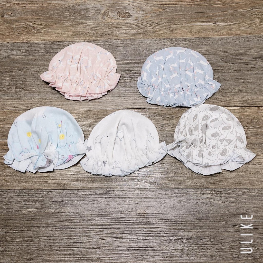 [HaoBaby shop] Mũ bèo sơ sinh cho bé gái