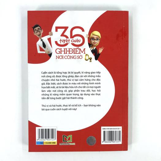 Sách: 36 Tuyệt Chiêu Ghi Điểm Nơi Công Sở (minh long)