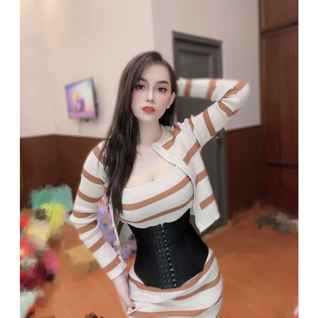 Đai Gen Siết Eo Sline 24cm & 28cm Giảm Mỡ Bụng