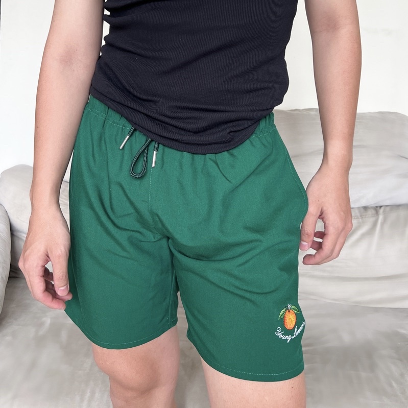 Quần thêu nổi quả cam