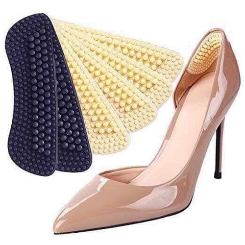 ⚡ Siêu Êm ⚡ Miếng Lót Giày 4D Chống Đau Gót Chân Cao Cấp -  Miếng lót gót giày silicon 4D chống trầy chân