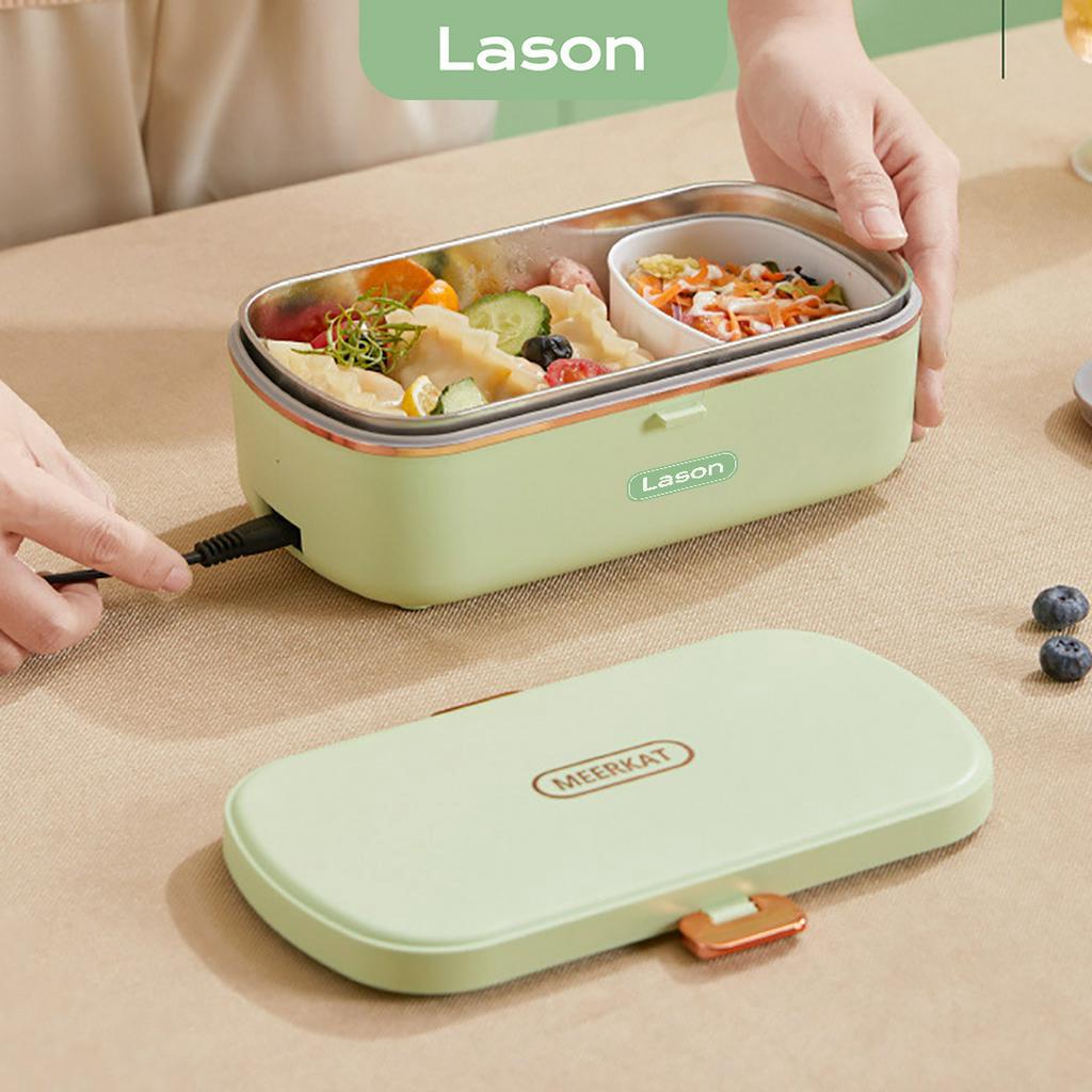 Hộp cơm cắm điện Lason Meerkat 900ml, cà men hâm nóng thức ăn không dùng nước CB-HC-CD04