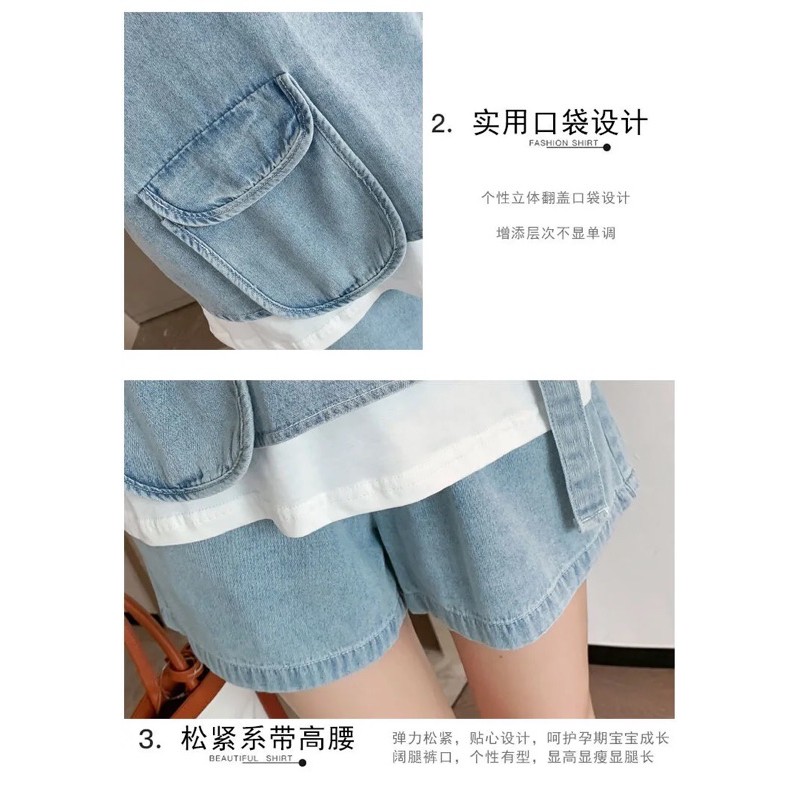 Đồ bộ bầu lửng mặc hè đẹp phong cách hàn quốc có big size cao cấp✅sẵn hàng ✅