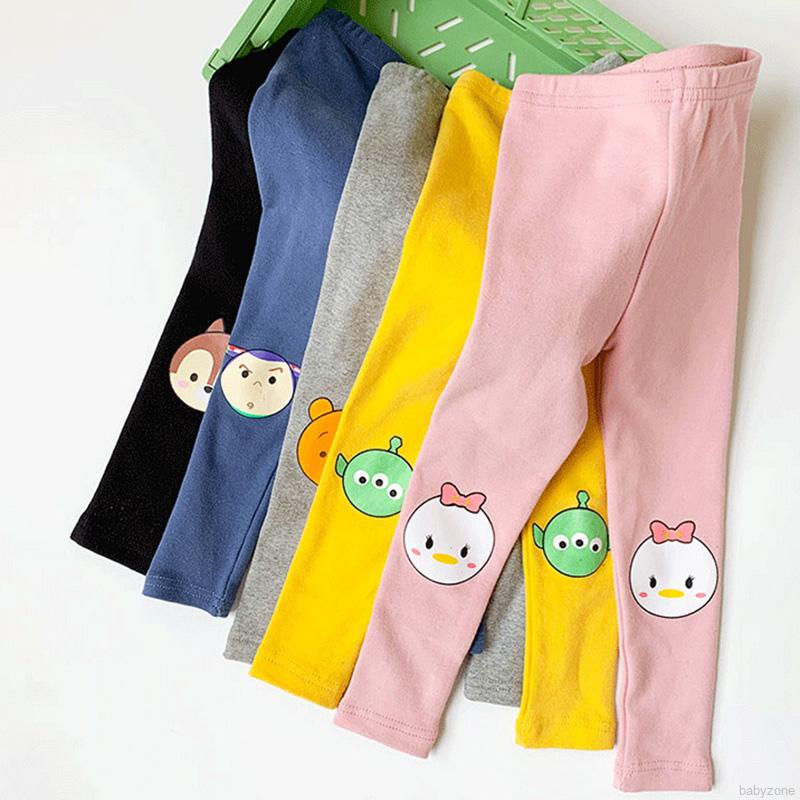 Quần Legging Họa Tiết Hoạt Hình Cho Bé