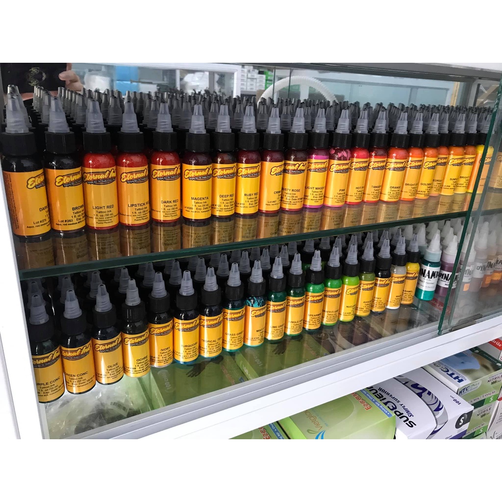 Mực Xăm Eternal Orange 30ml