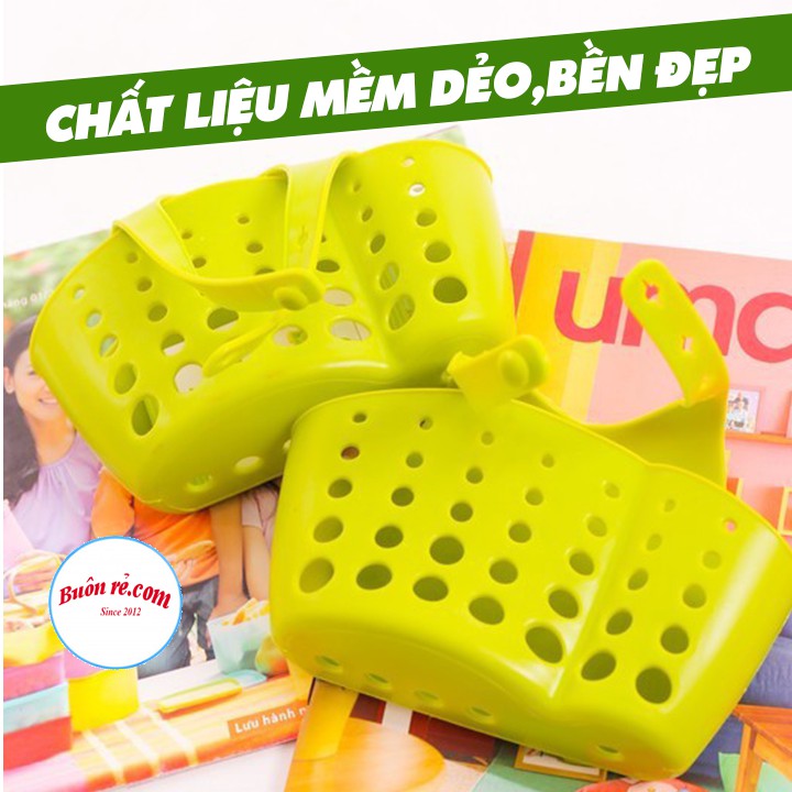 Giỏ treo đựng đồ rửa chén bằng silicon tiện lợi – Giỏ treo đồ đa năng br00445