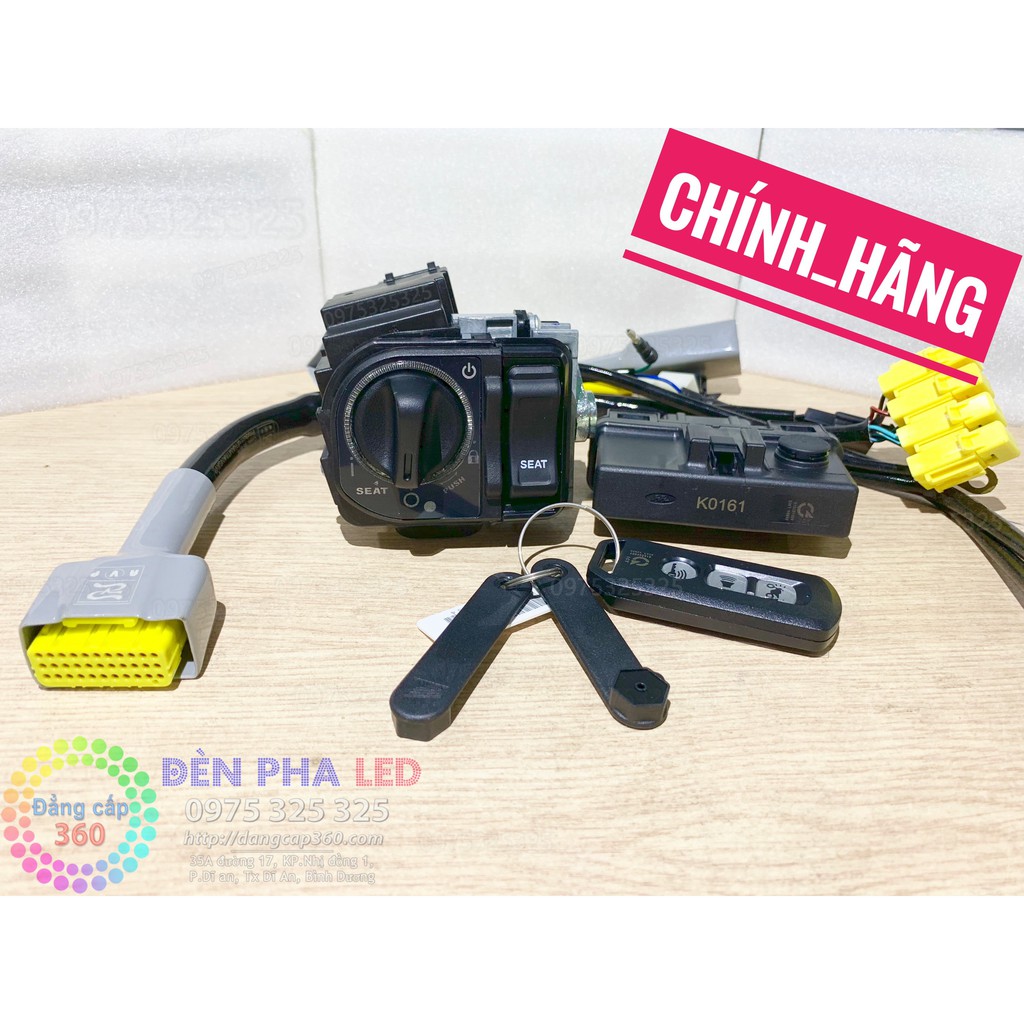 FULL bộ CAO CẤP - smartkey chính hãng HONDA lắp Vario Winner X AB125 Lead Vision SH mode PCX 125 150 SHVN SMK K01 Winx