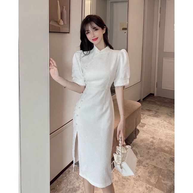 Sườn Xám Thêu Linh