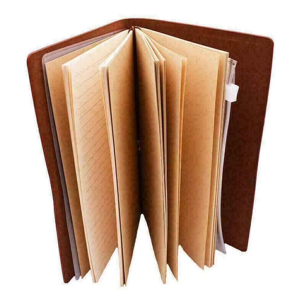Sổ Tay Khắc Họa Tiết LAKAMIER Giả Da Phong Cách Vintage