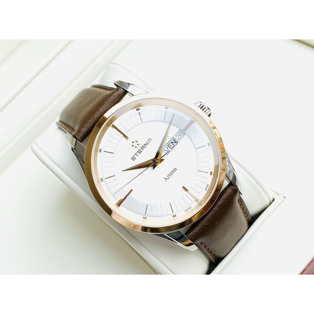 Đồng Hồ Nam Eterna Thụy Sĩ 2525.53.11.1344 trẻ trung sang trọng