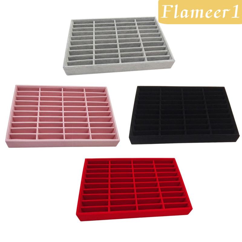 [Flameameer1] Khay 40 Ngăn Đựng Vòng Tay Màu Xám Cho Nam Và Nữ