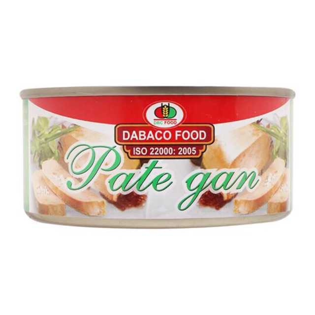 PATÊ GAN HEO 170gr CÔNG TY DABACO FOOD -date mới nhất