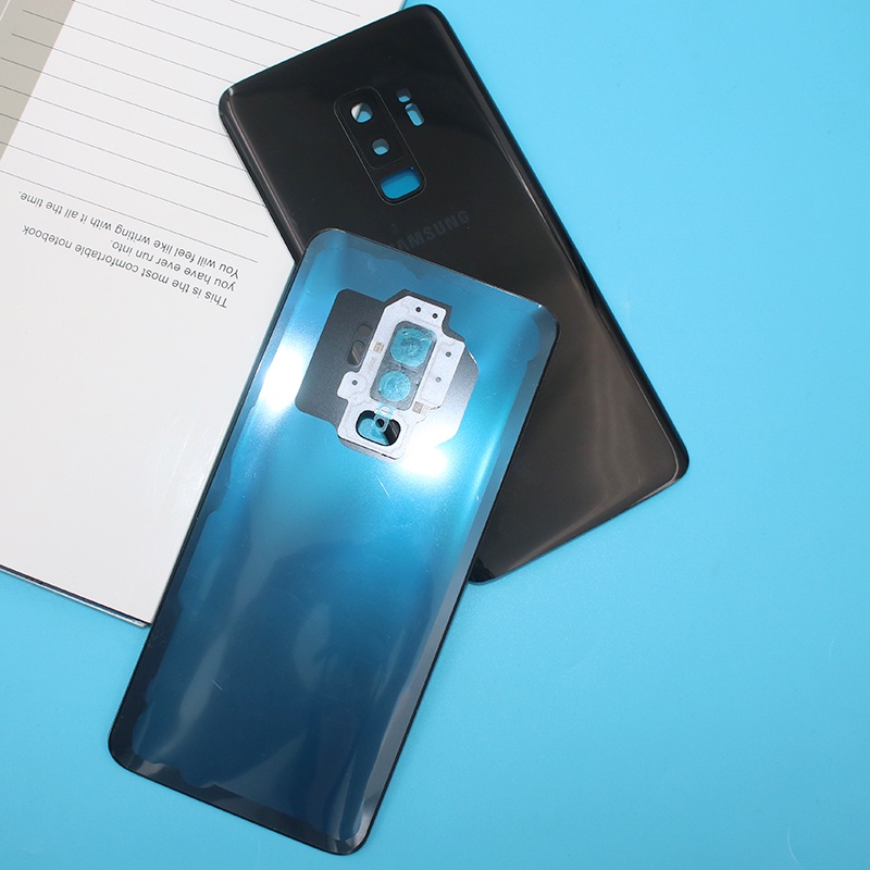 Mới Ốp Điện Thoại Mặt Gương + Nắp Pin + Logo Cho Samsung Galaxy s9 s9 Plus G960 G965 Galaxy s9 s9