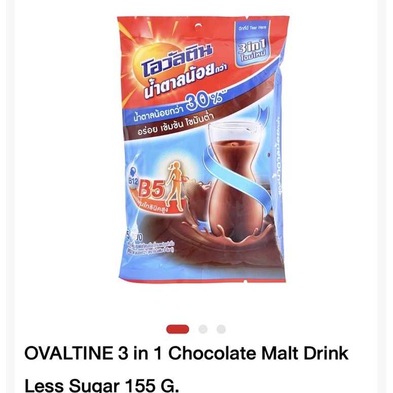 Ovaltine Chocolate Thái Lan