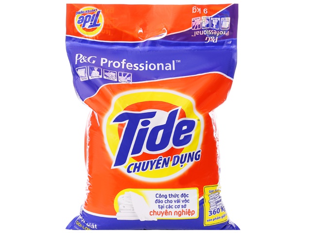 Bột Giặt Tide chuyên dụng 9kg