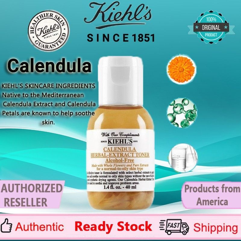 [Kiehl's] Toner hoa cúc Kiehls Calendula Herbal Extract Alcohol-Free 40ml | BigBuy360 - bigbuy360.vn