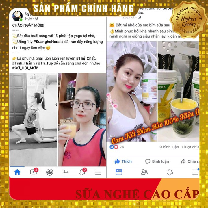 [100% Đẹp Da] SỮA NGHỆ HERA COLLAGEN CAO CẤP CHÍNH HÃNG 500gr - Lợi Sữa,chăm sóc da,nhanh lành vết thương,trị bao tử