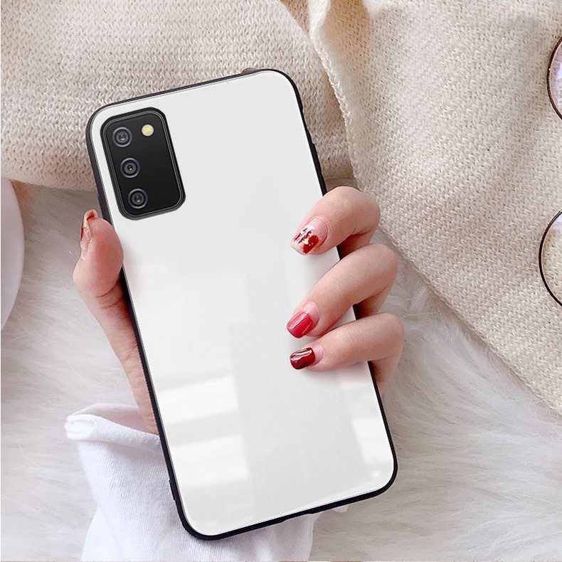 Ốp Lưng SAMSUNG GALAXY A02S/A02, A03s Mặt kính gương sáng bóng cao cấp