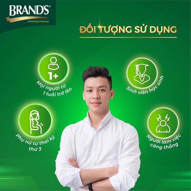 Nước cốt gà Brand's 70ml (6 hủ ) Thái lan