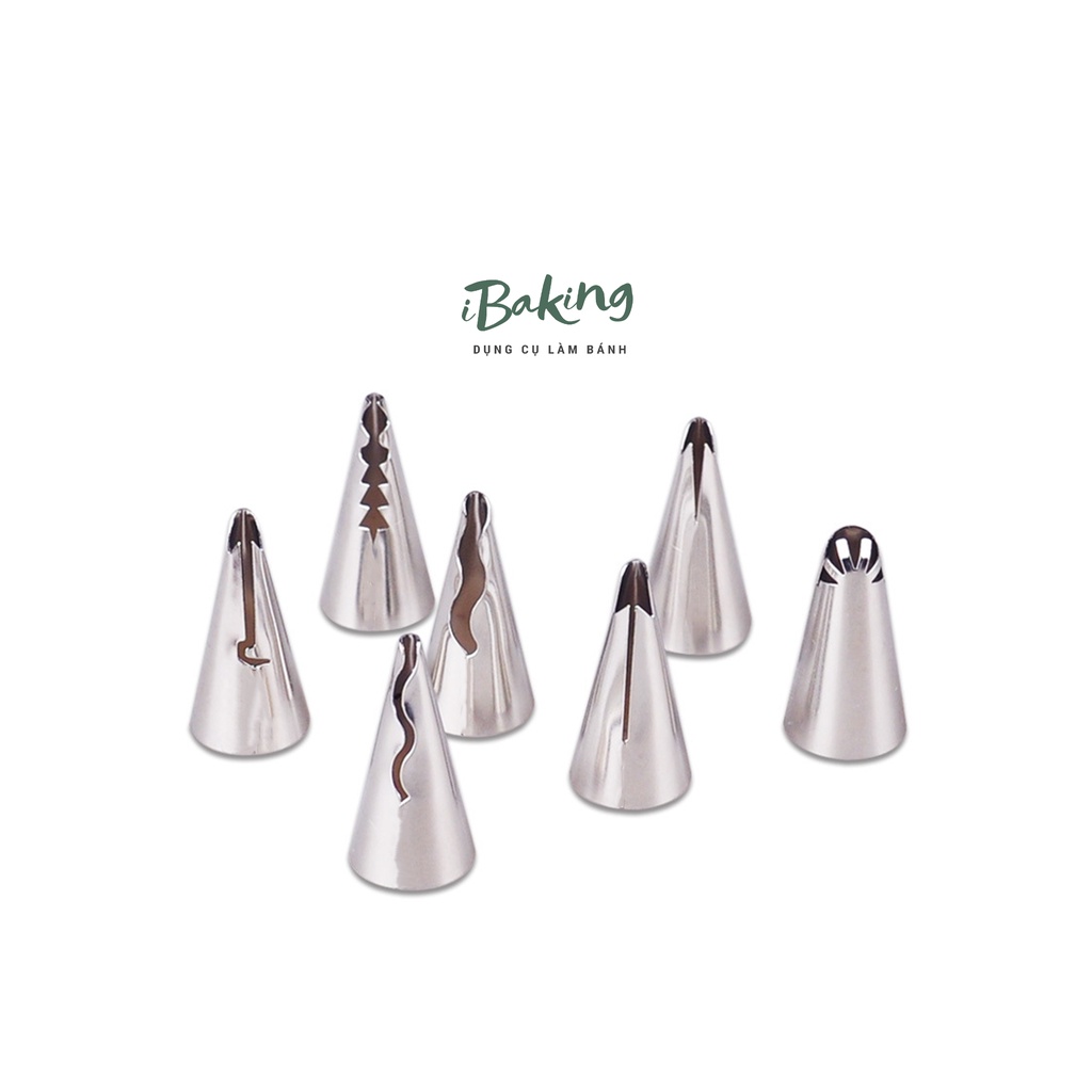 Đui bắt kem/ đuôi bắt kem trang trí váy búp bê, trang trí bánh sinh nhật chất liệu thép đúc liền khối cao cấp