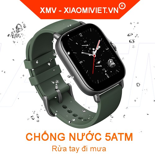 Đồng hồ thông minh Xiaomi Amazfit GTS 2E - Theo dõi nhịp tim, stress, SpO2, nhiệt độ cơ thể - Chính hãng - BH 12 tháng