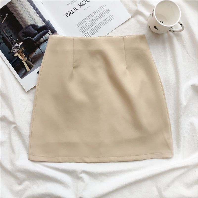 Chân váy chữ A ngắn cạp liền có quần trong BIGSIZE C032