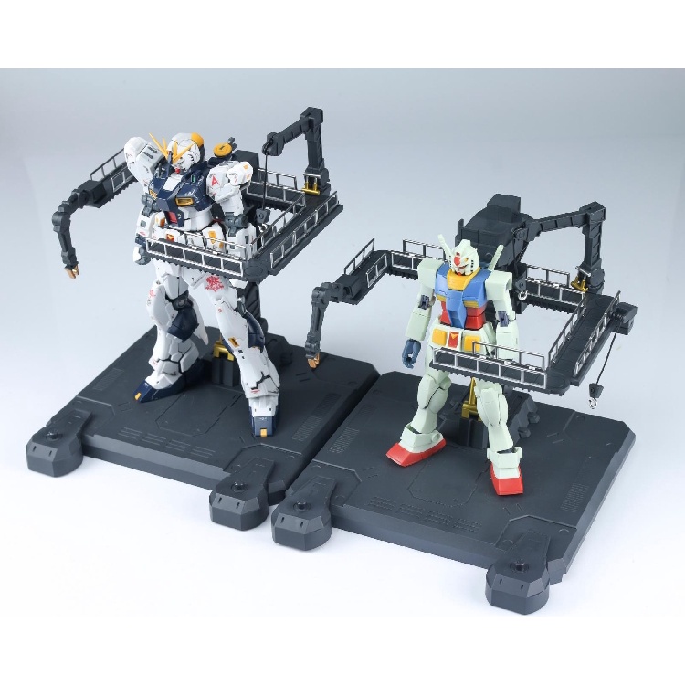 Phụ kiện mô hình Action base Hangar - Maintenance Dock - Funnel Set cho RG HG các loại
