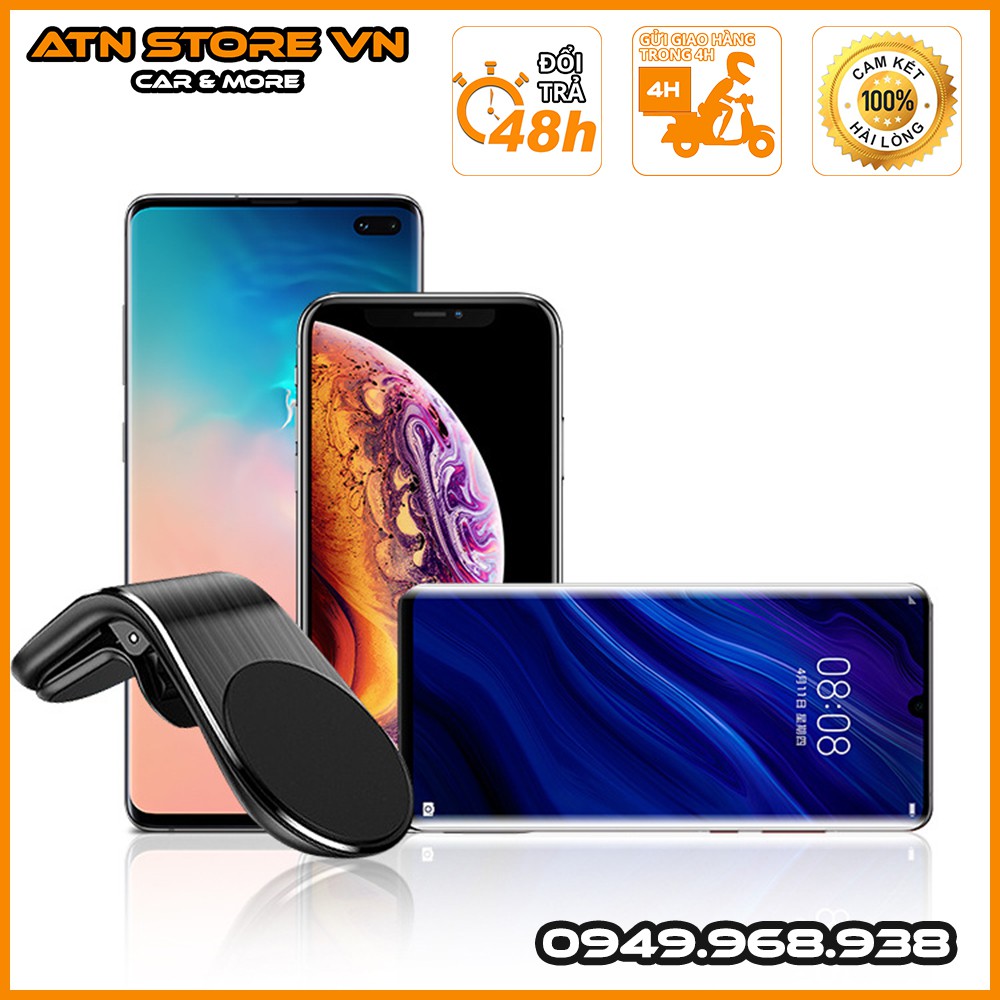 Giá đỡ điên thoại ô tô, giá treo điện thoại trên ô tô có nam châm treo cửa gió điều hòa | BigBuy360 - bigbuy360.vn